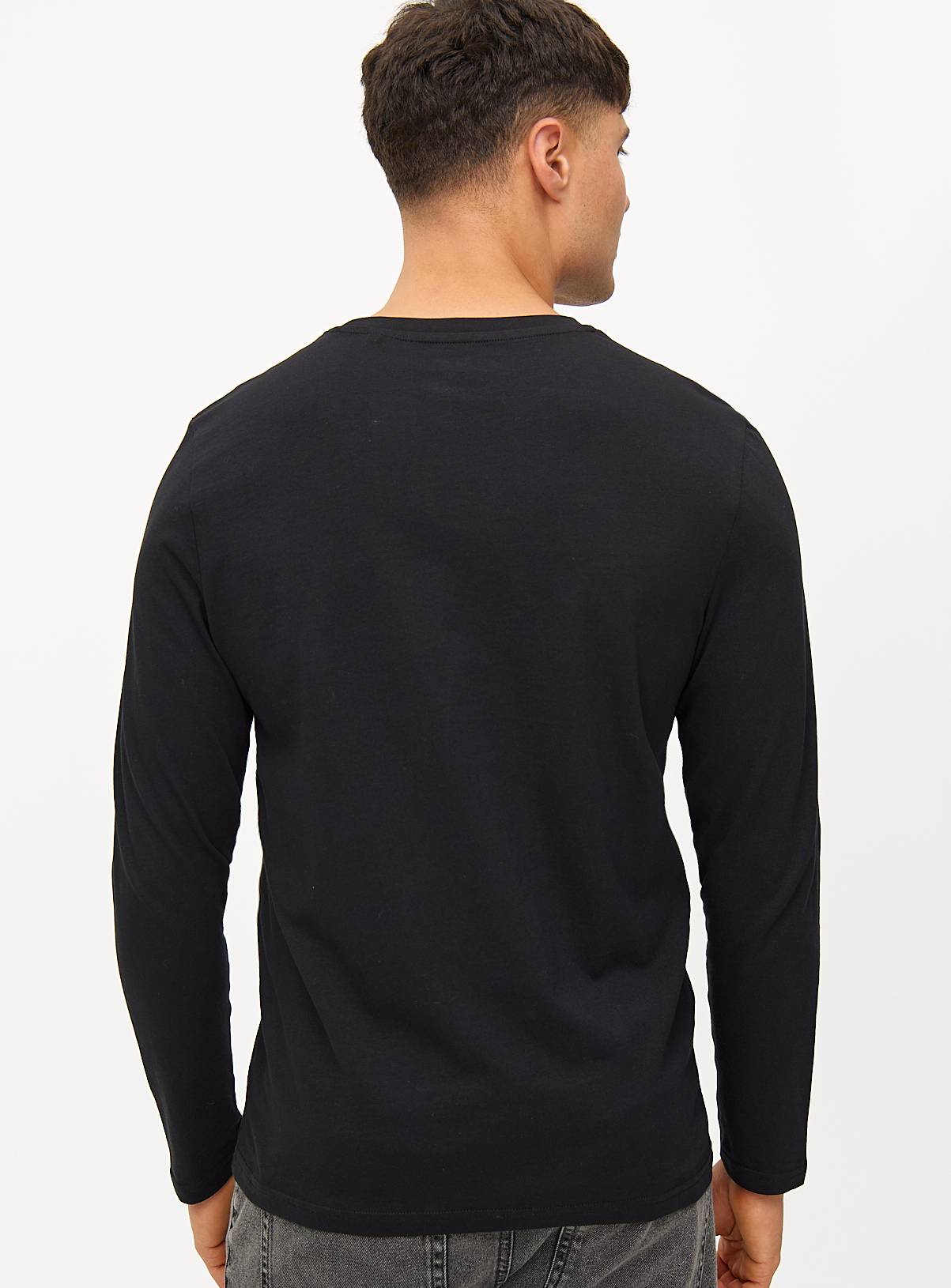 Black Core Long Sleeve T-Shirts 2 Pack XXXL - Image 5