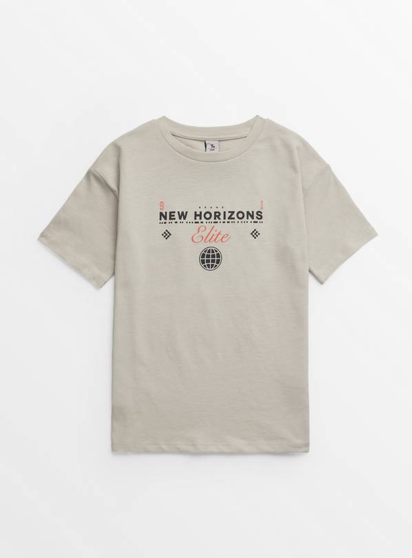 Stone New Horizons Print T-Shirt 10 years