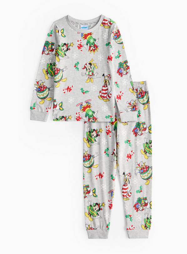 Matching Family Kids' Disney Character Printed Christmas Pyjamas 1-1.5 years