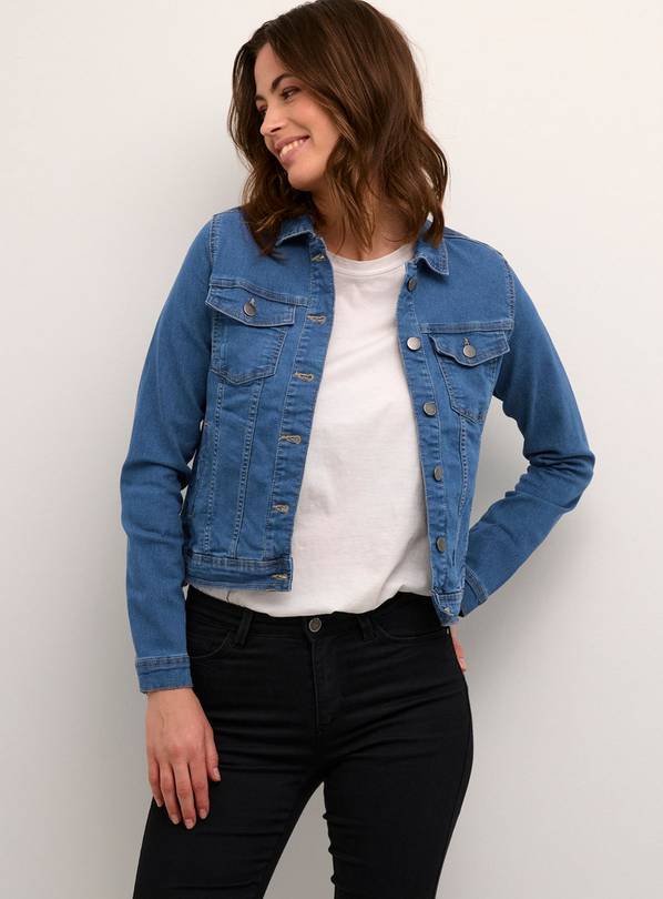 KAFFE Vicky Slim Fit Denim Jacket 14