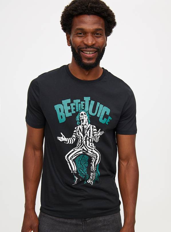 Beetlejuice Character Graphic Print T-Shirt XXL