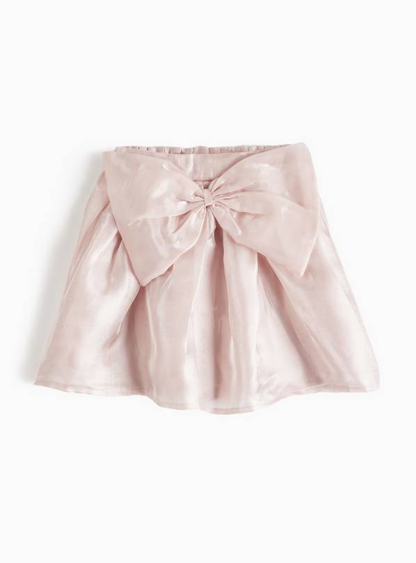 Pink Bow Detail Skirt 13 years