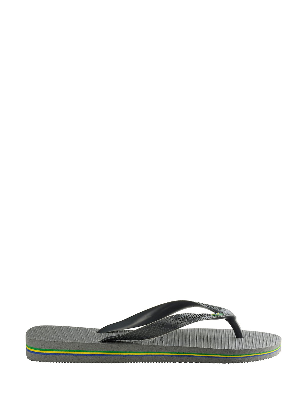  HAVAIANAS Brasil Flip Flops Steel Grey 41/42 - Image 3 thumbnail