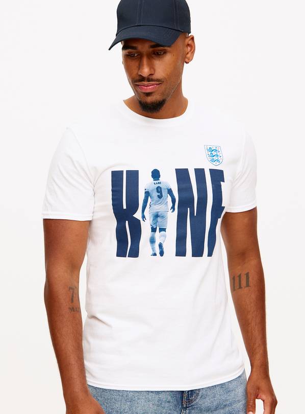 Buy Official FA England White Kane TShirt L Tshirts and polos Argos