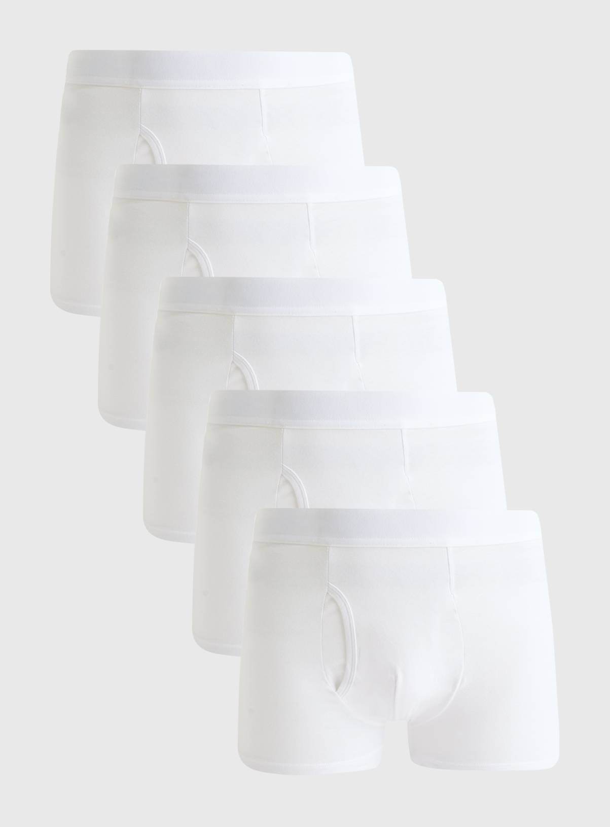 White Trunks 5 Pack XL - Image 1