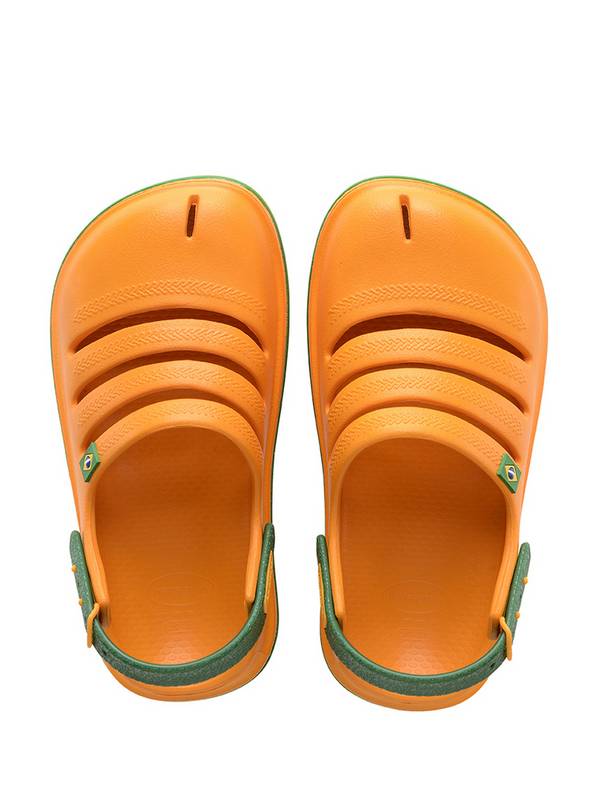  HAVAIANAS Kids Brasil Clog Yellow 33/34