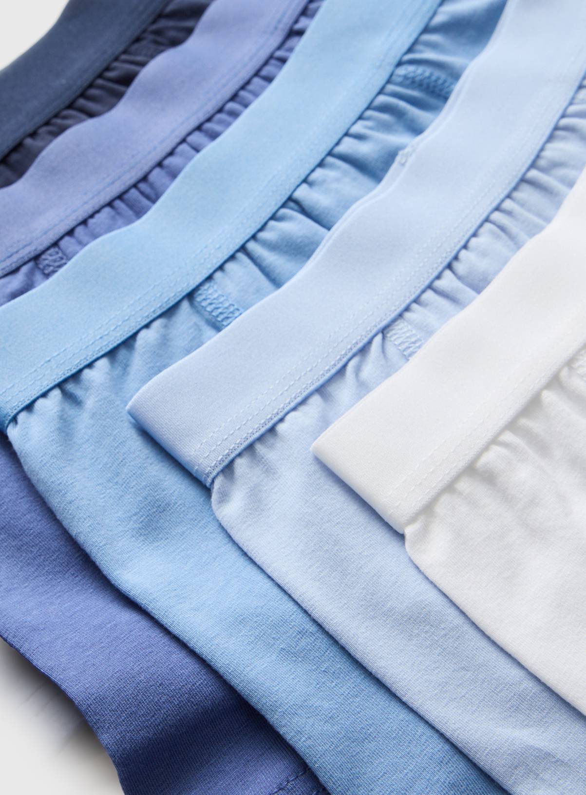 Mixed Blue Trunks 10 Pack 8-9 years - Image 2