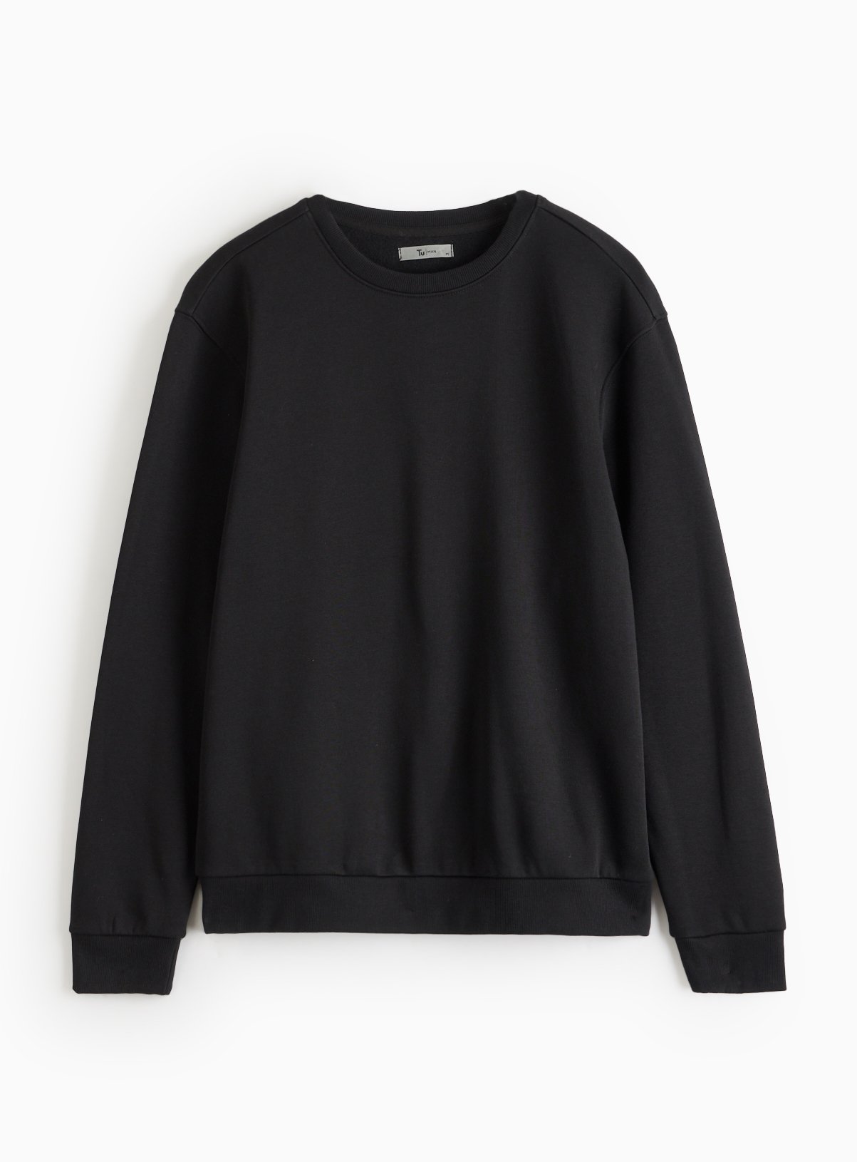 Black Core Crew Neck Sweatshirt XL - Image 3 thumbnail