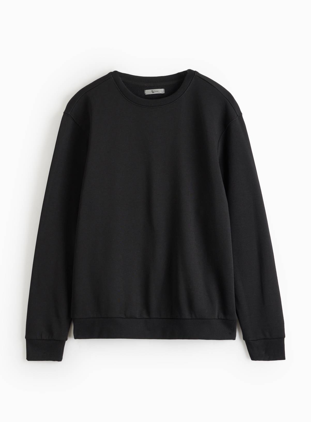 Black Core Crew Neck Sweatshirt XL - Image 3