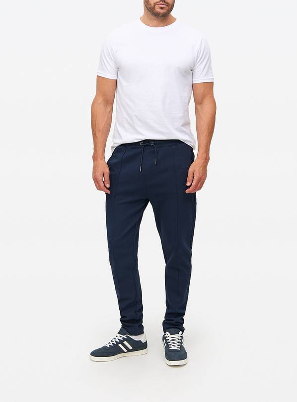 Buy Navy Tapered Leg Joggers L Sportswear Tu