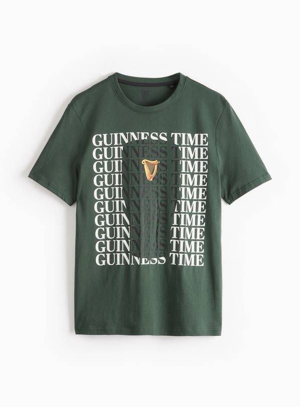 Guinness Time Green Graphic T-Shirt S