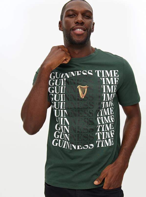 Guinness Time Green Graphic T-Shirt XXL