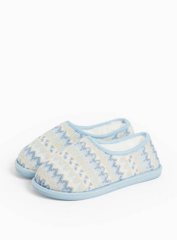 Blue Stripe Full Slippers 3