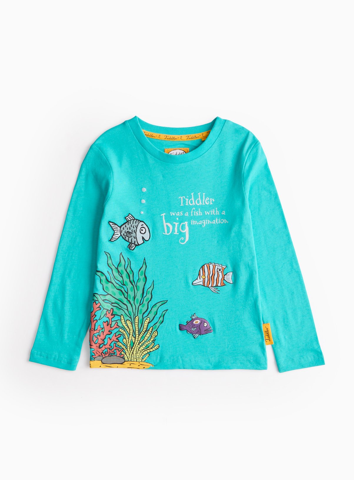 Julia Donaldson Tiddler Blue Long Sleeve Top 4-5 years