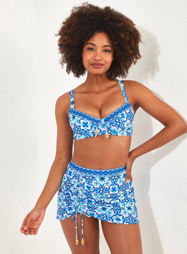 JOE BROWNS Tile Print Swim Skirt 14