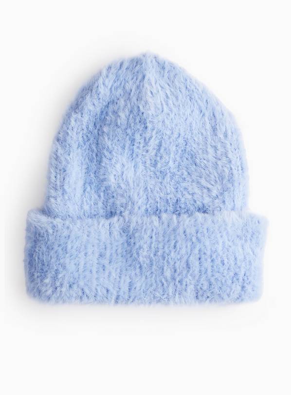 Blue Plain Beanie 1-2 years