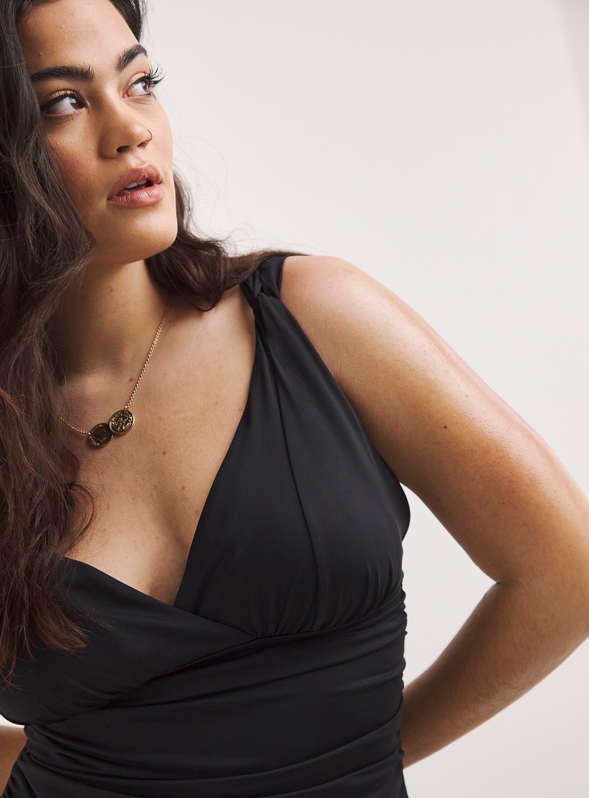 SIMPLY BE Magisculpt Lose Up To An Inch Tummy Control Swimdress 16 - Image 3 thumbnail