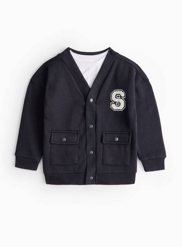 College Cardigan & T-Shirt Set 1-2 years