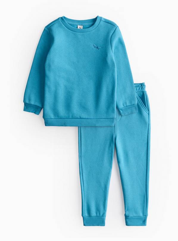 Blue Crew Neck Sweatshirt & Joggers Set 3-4 years