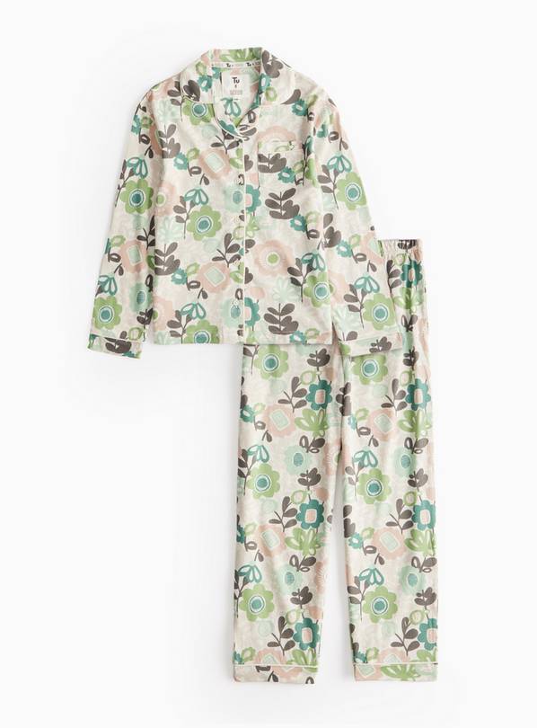 Tu X Scion Kukkia Floral Printed Traditional Pyjamas 5-6 years