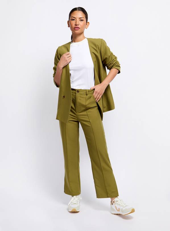 VOGUE WILLIAMS Olive Green Trousers 12