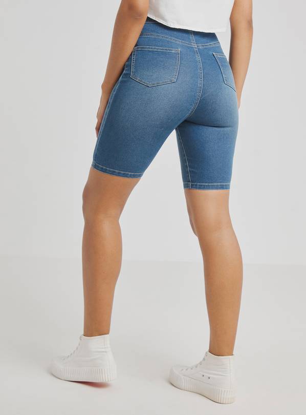 Jean cycling shorts shop