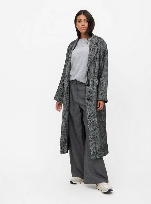 Mono Twill Tailored Longline Coat 12