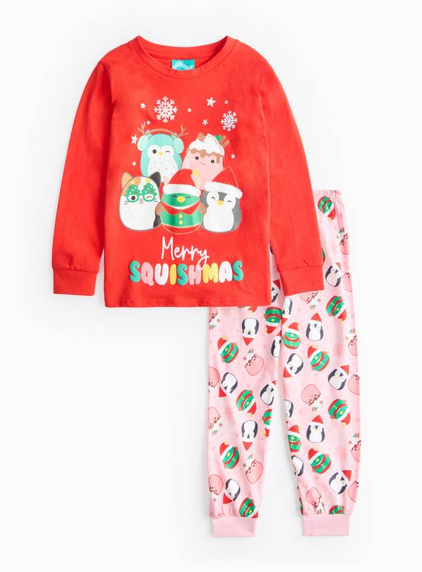 Squishmallows Christmas Pyjamas 7-8 years