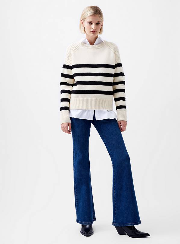 FRENCH CONNECTION Quinley Stripe Jumper L