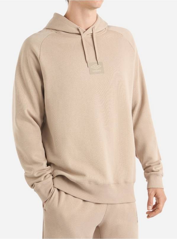 UMBRO Small Logo Hoodie Simply Taupe S