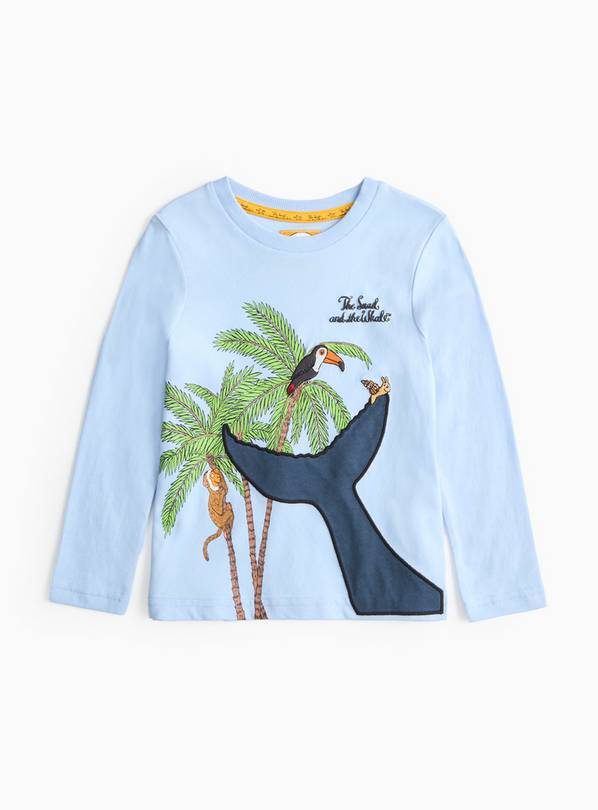 Julia Donaldson The Snail & The Whale Long Sleeve T-Shirt 1-2 years