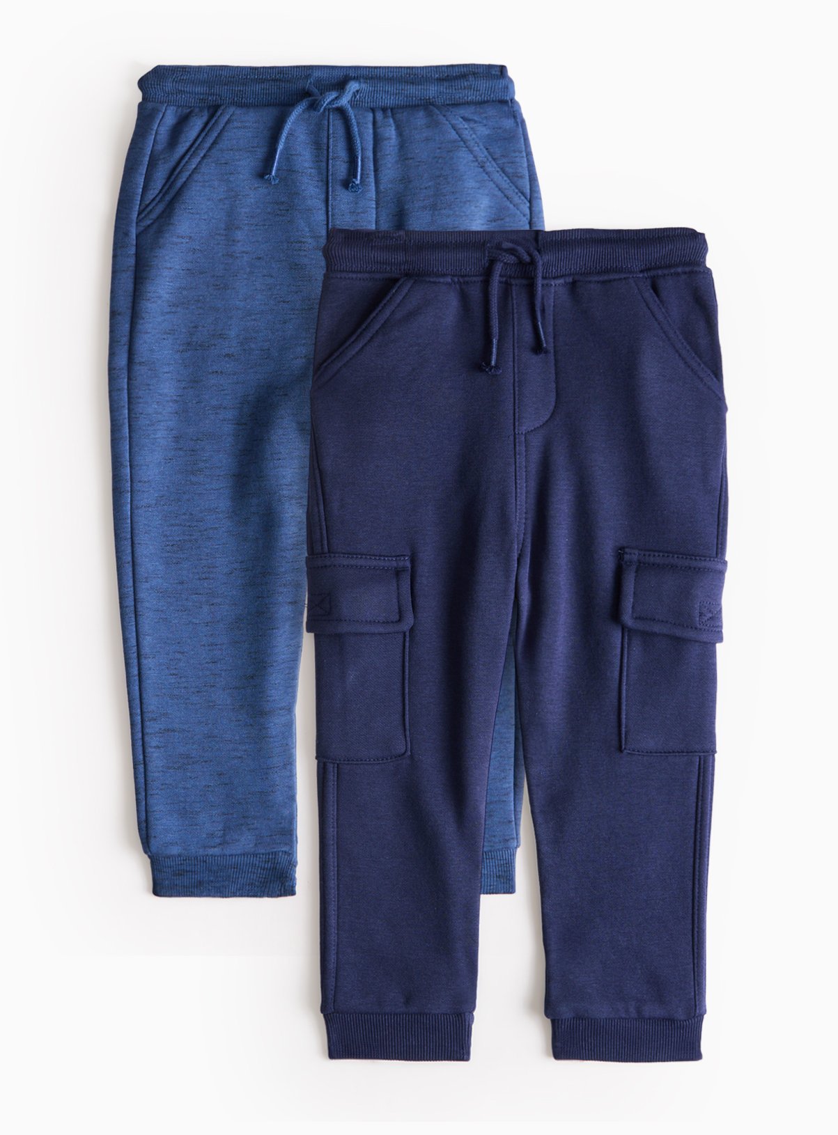 Blue Blue Joggers 2 Pack (1-2 Years) - Tu by Sainsbury's