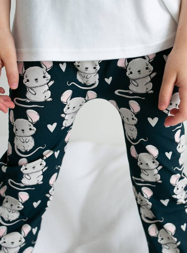 FRED & NOAH Darcey Door Mouse Leggings 2-3 Years