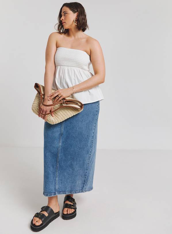 SIMPLY BE Poplin Bandeau Top 12