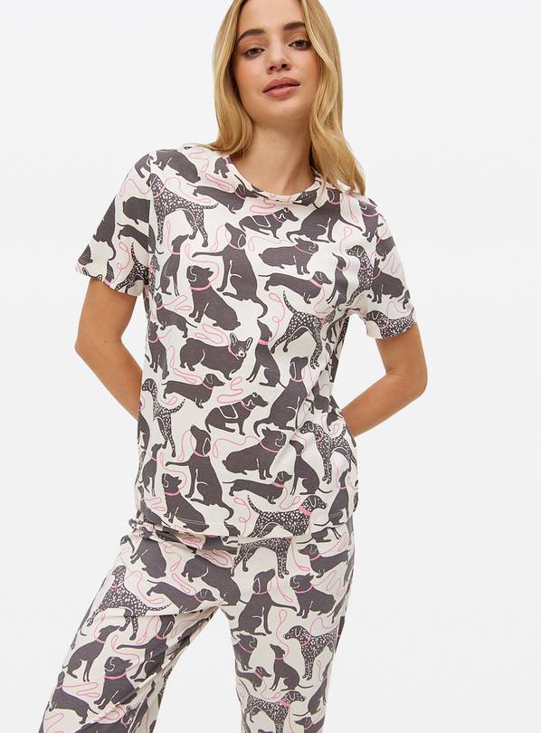 Mono Dog Printed Pyjama Set S