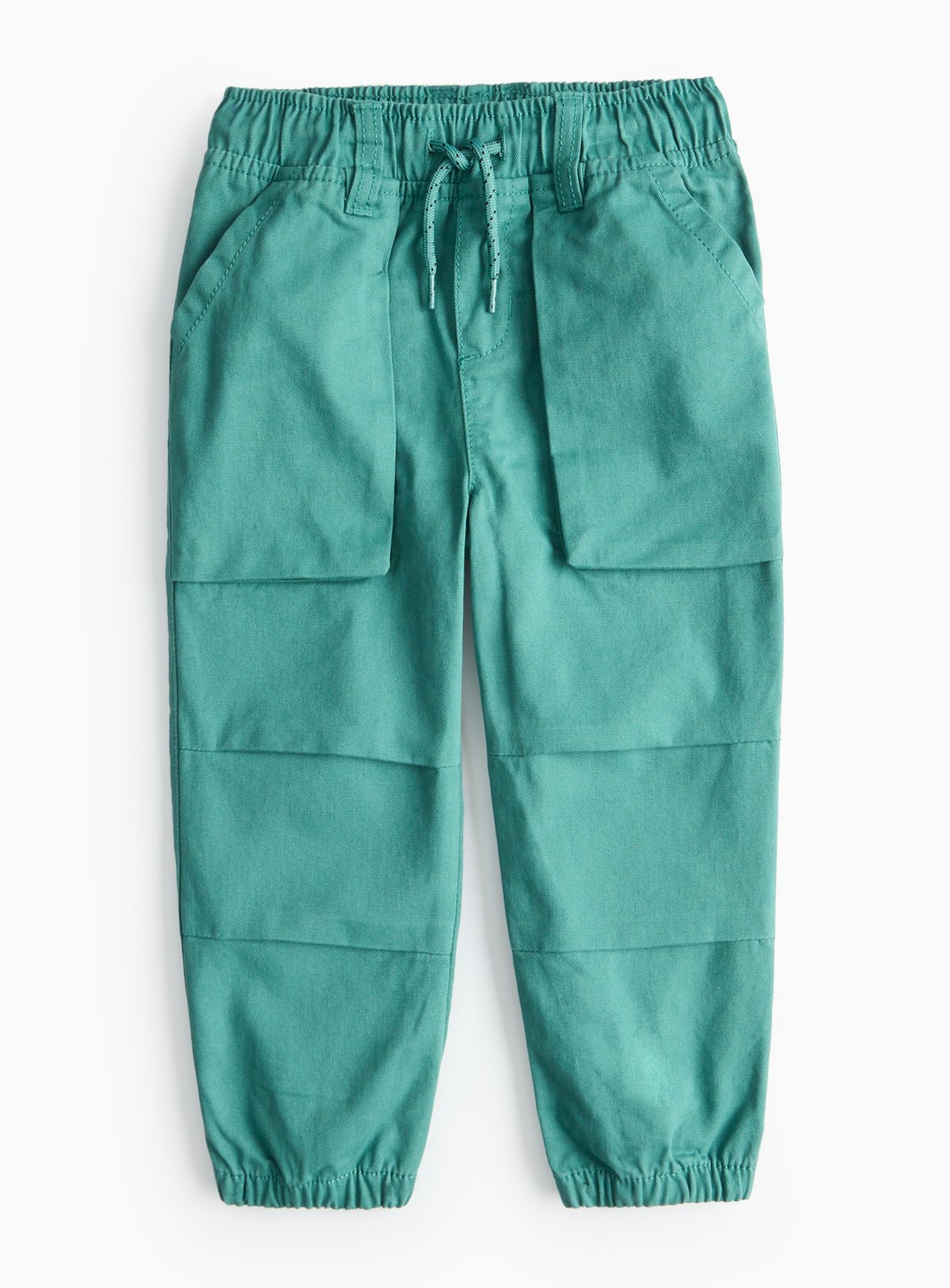 Green Woven Cargo Trousers 3-4 years