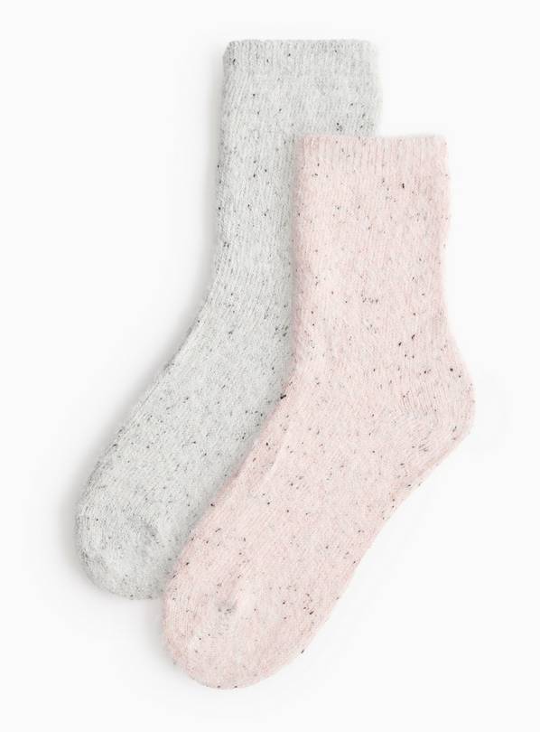 Pastel Neppy Thermal Socks 2 Pack 4-8