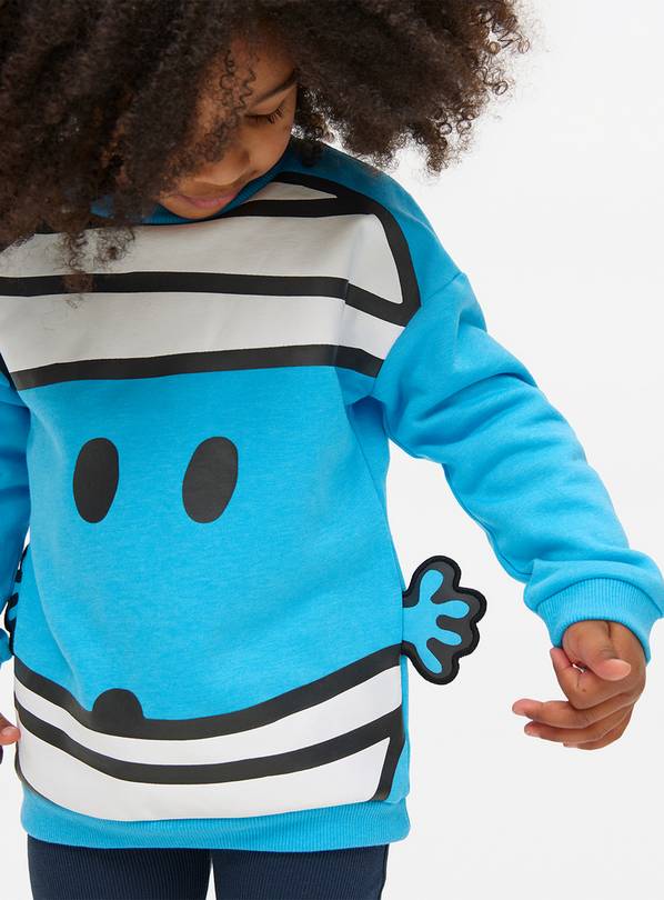 Mr Bump Blue Printed Sweatshirt 1-2 years