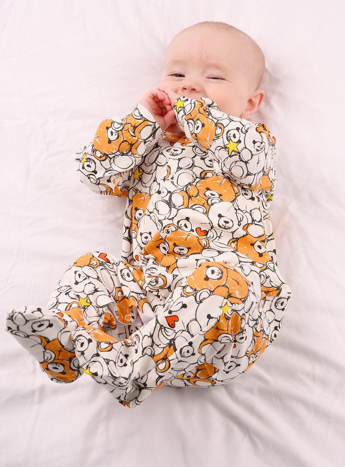 FRED & NOAH Special Bear Sleepsuit 0-3 Month