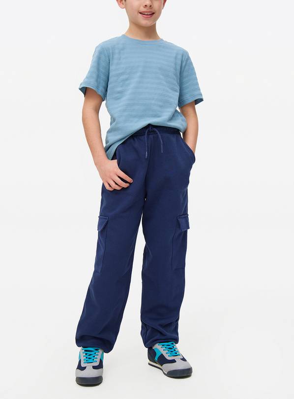 Navy Cargo Oversized Joggers 5 years