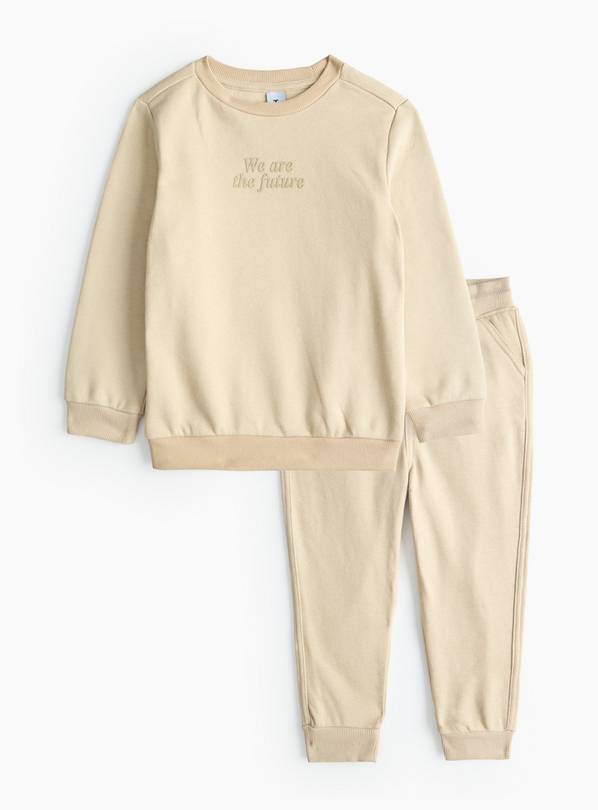 Stone Sweatshirt & Joggers Set 1-2 years