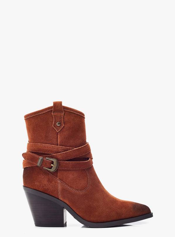MODA IN PELLE Malatrex Casual Short Boots Dark Tan 7