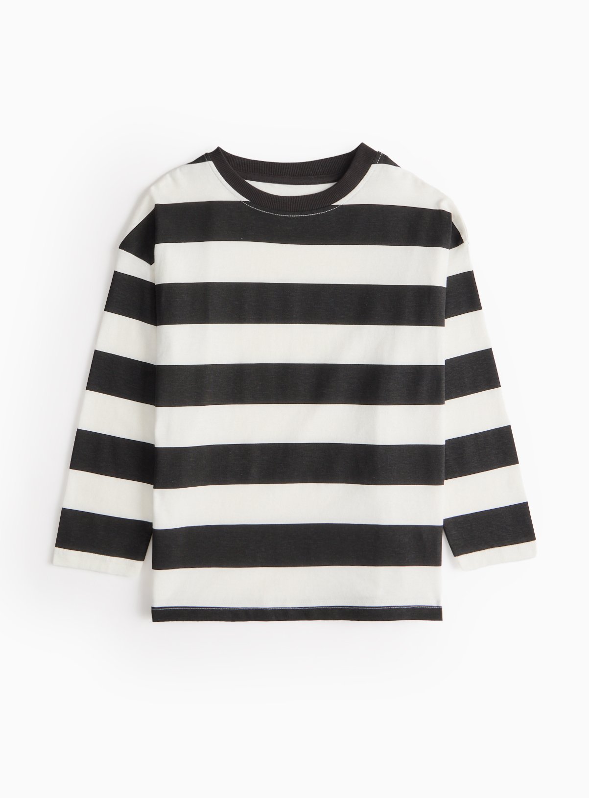 Black Stripe Long Sleeve T--Shirt 9 years