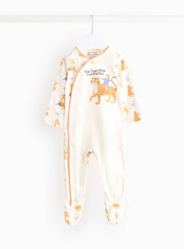 The Tiger Who Came To Tea Printed Sleepsuit 9-12 months