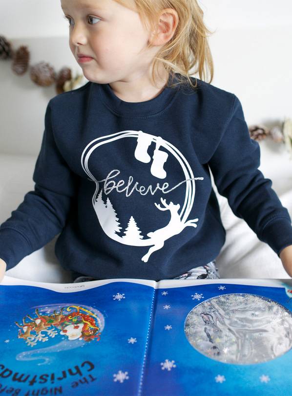 FRED & NOAH Believe Sweatshirt 3-4 Years