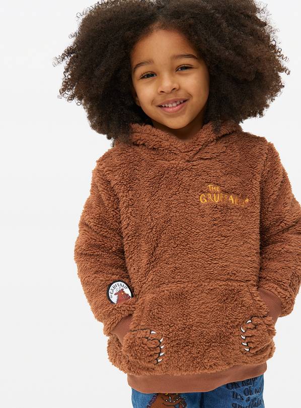 The Gruffalo Print Fleece Hoodie  1-2 years