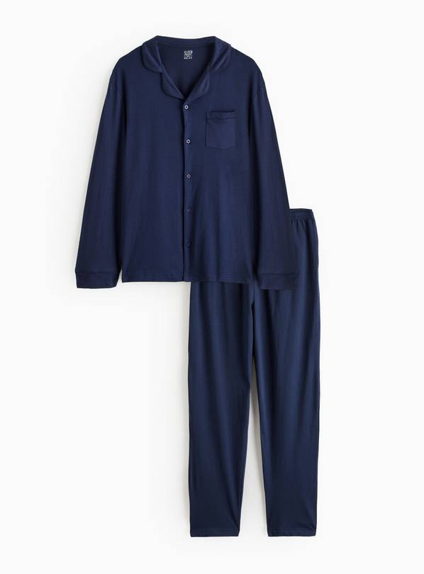 Navy Modal Blend Traditional Pyjamas XXL