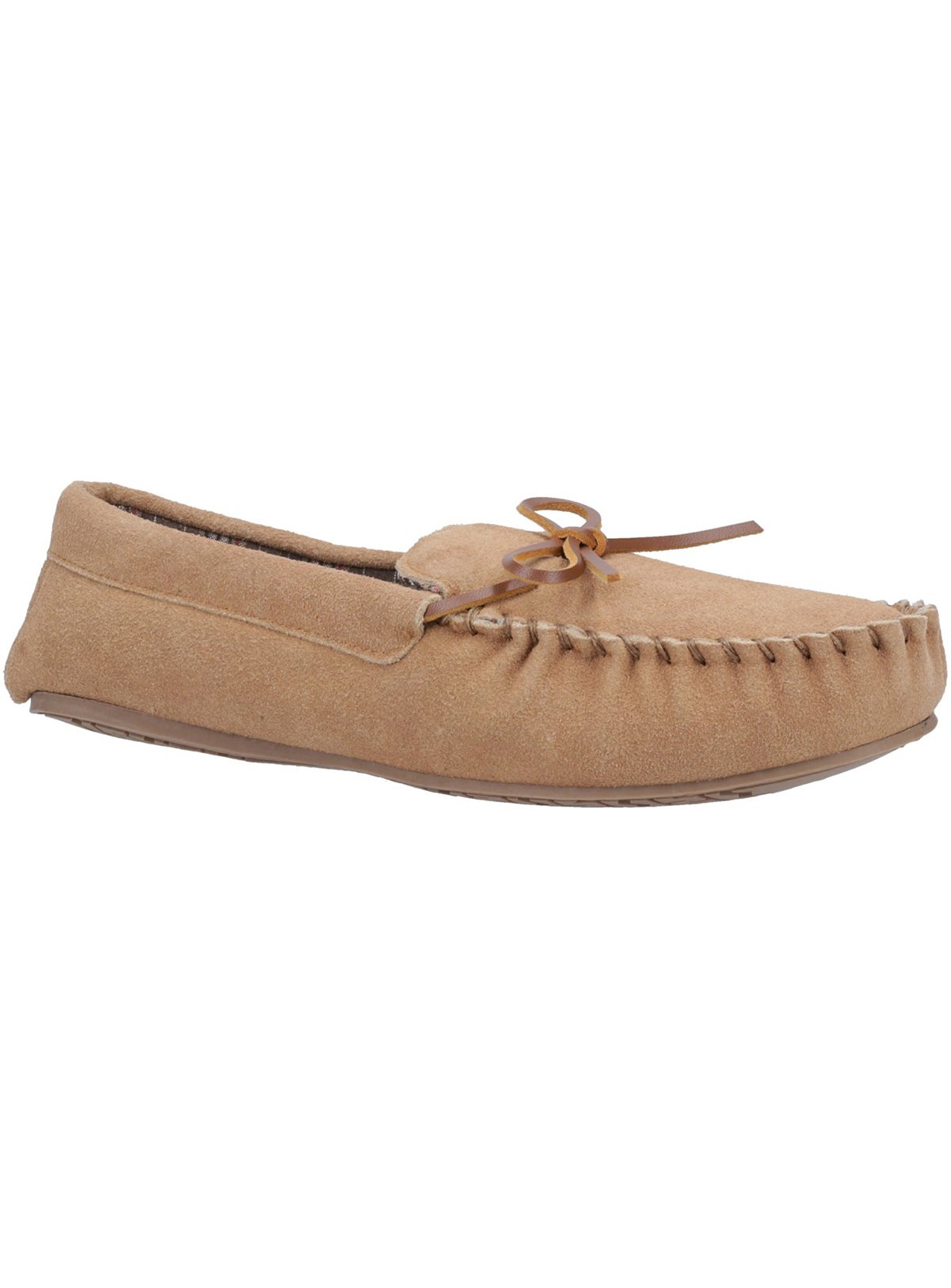 HUSH PUPPIES Clyde Suede Slippers Tan 10 - Image 1 thumbnail