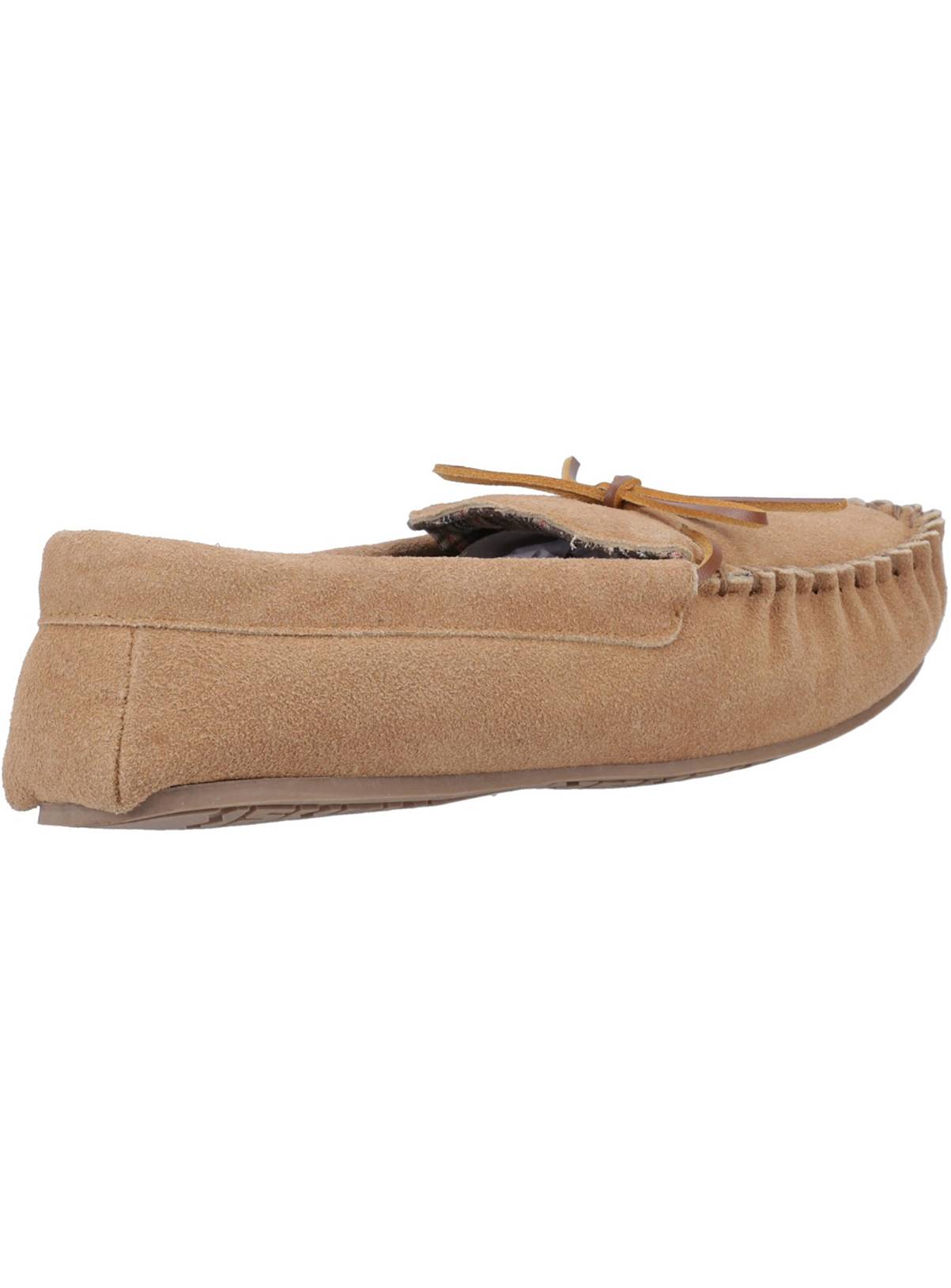 HUSH PUPPIES Clyde Suede Slippers Tan 10 - Image 2