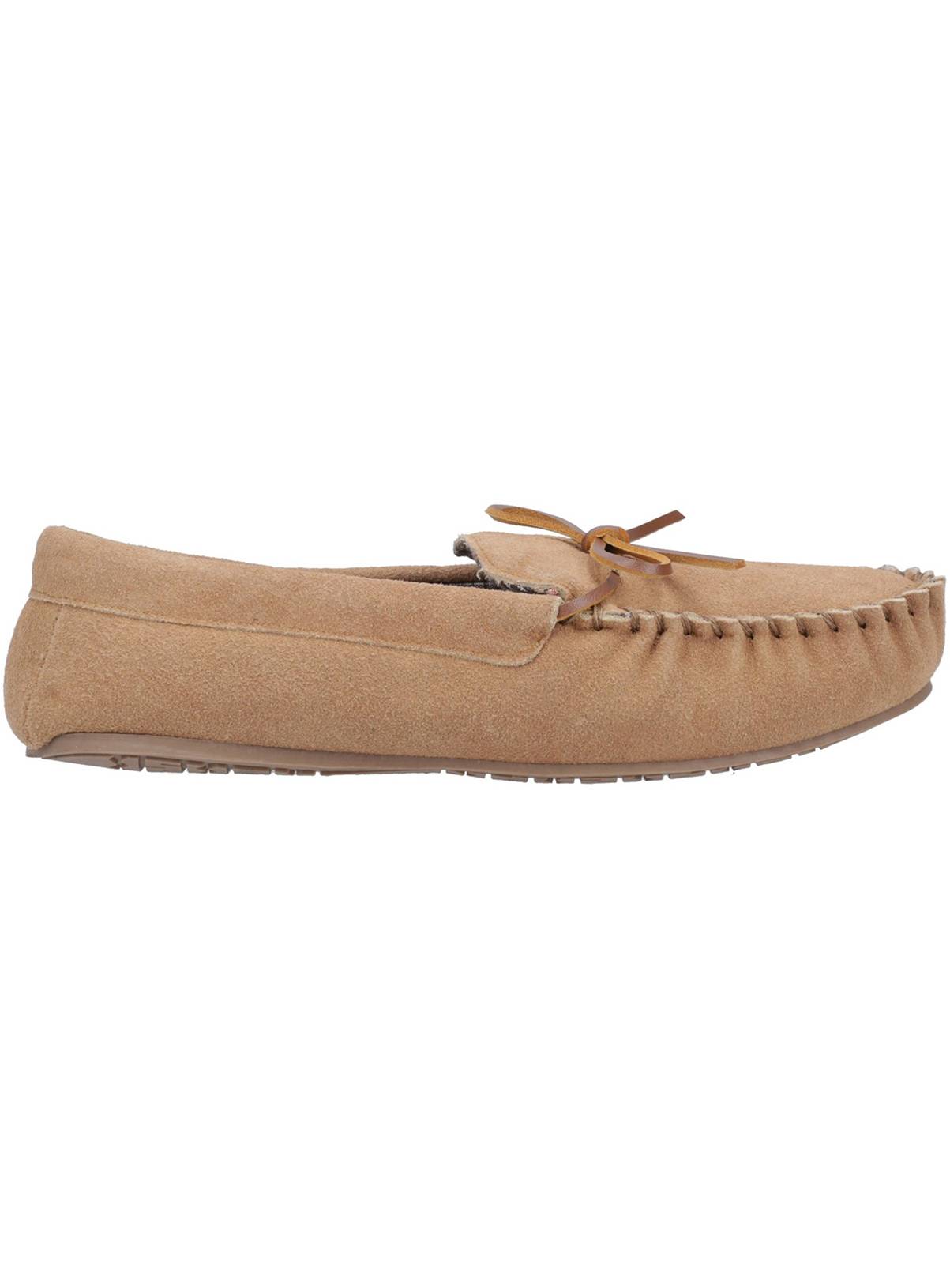 HUSH PUPPIES Clyde Suede Slippers Tan 10 - Image 4